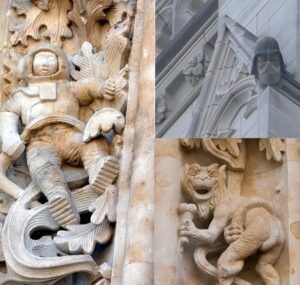 astronauta salamanca dragon helado gargola