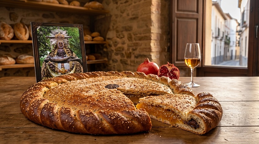 torta de la virgen de las angustias granada